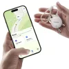HAMA Item Finder 00185815 Bluetooth voor Apple Zoek mijn app, wit — tracker voor het vinden van persoonlijke bezittingen