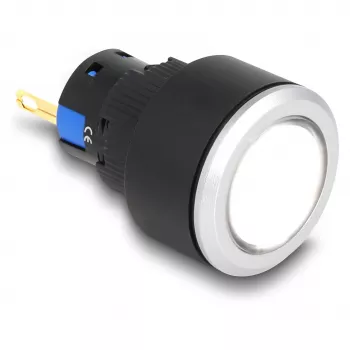 Industriële machineverlichting DELOCK 22054 — LED-lamp, 1 lamp, IP40/IP65, AC 250 V 5 A, Ø 2,5 cm, H 42 mm