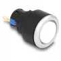 Industriële machineverlichting DELOCK 22054 — LED-lamp, 1 lamp, IP40/IP65, AC 250 V 5 A, Ø 2,5 cm, H 42 mm