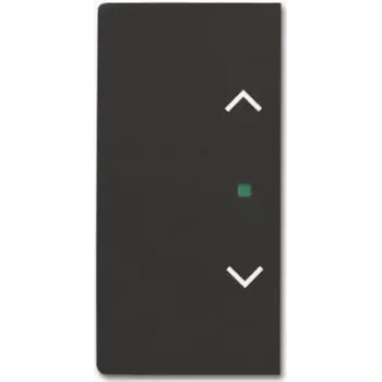 BUSCH JAEGER BJ 6232-20-885 wip 2-voudig blind zwart mat Busch-free@home future