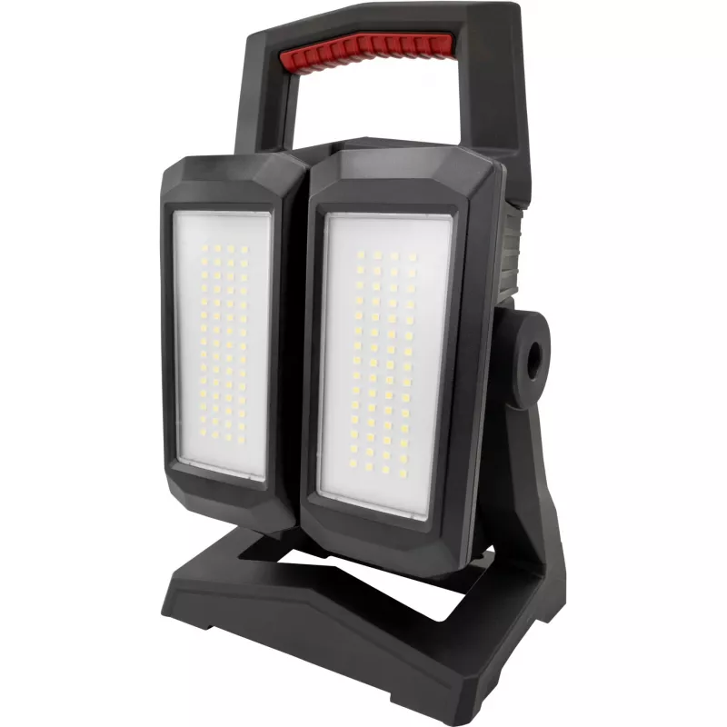 Werkstraler ANSMANN HS4500R-DUO accu-aangedreven 4500 lm, draagbare LED-vloedstraler