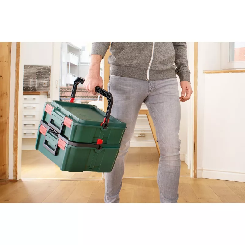 Bosch SystemBox opbergbox rechthoekig polypropyleen (PP) zwart, groen