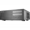 SilverStone Grandia GD08 - Desktop - SSI EEB - zonder voeding - zwart - USB/audio