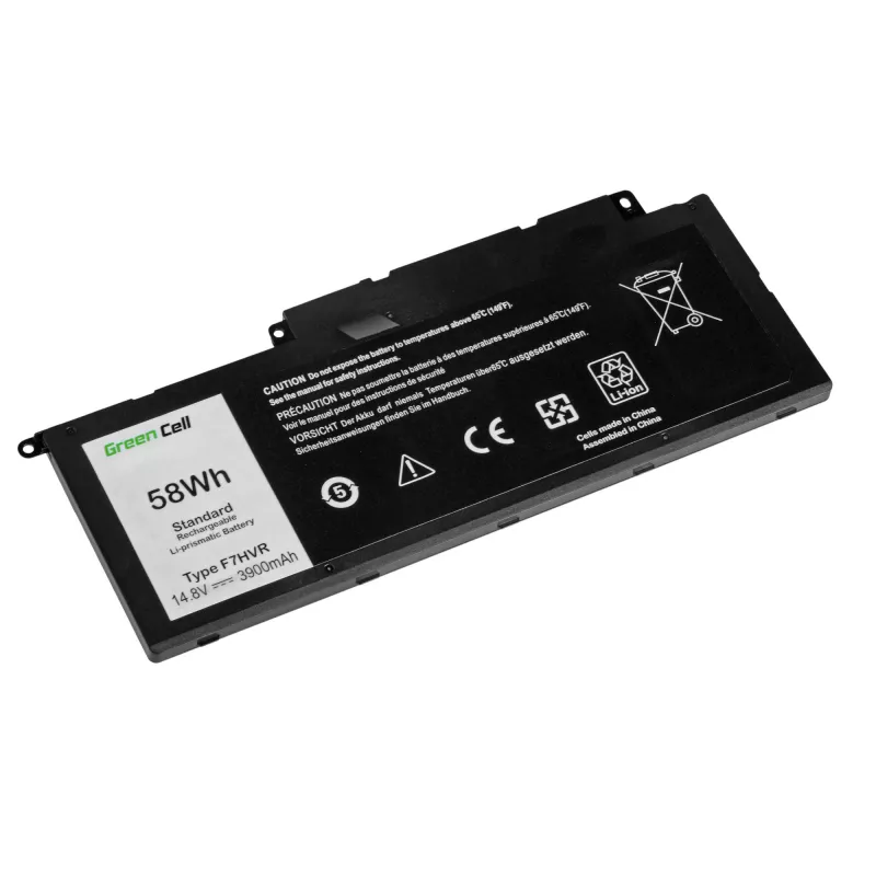 Green Cell DE112 laptopaccu F7HVR voor Dell Inspiron 15 7537 17 7737 7746, 14,4 V, 3800 mAh