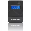 Qoltec Monolith UPS (uninterruptible power supply) dubbelconversie (online) 1 kVA 600 W 2 Schuko-stopcontacten