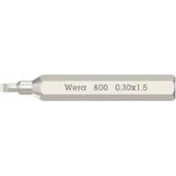 Wera 800 Micro platte bits 1,5 mm 1 stuk (05058104001)