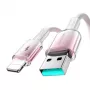 USB-A naar Lightning-kabel Joyroom S-A42 3A 1,2 m wit