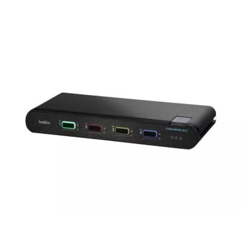 Belkin 4P Single Head DP/HDMI naar DP/HDMI Video Secure DT KVM-switch PP4.0 (F1DN104KVM-UN-4)