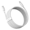 Baseus Simple Wisdom datakabelkit USB-C naar Lightning PD 20W (2 stuks/set) 1,5m wit