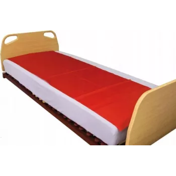 Patiëntentransfer glijdoek TIMAGO TTE6102 — nylon, 90 cm breed, 20 m lang, rood