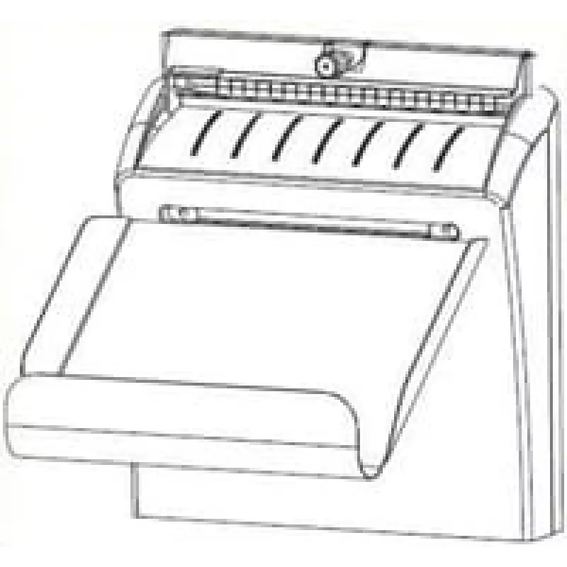 Snijmes-vervangingsonderdeel voor Zebra-labelprinter, model P1058930-190 — compatibel met ZT420, 1 stuk