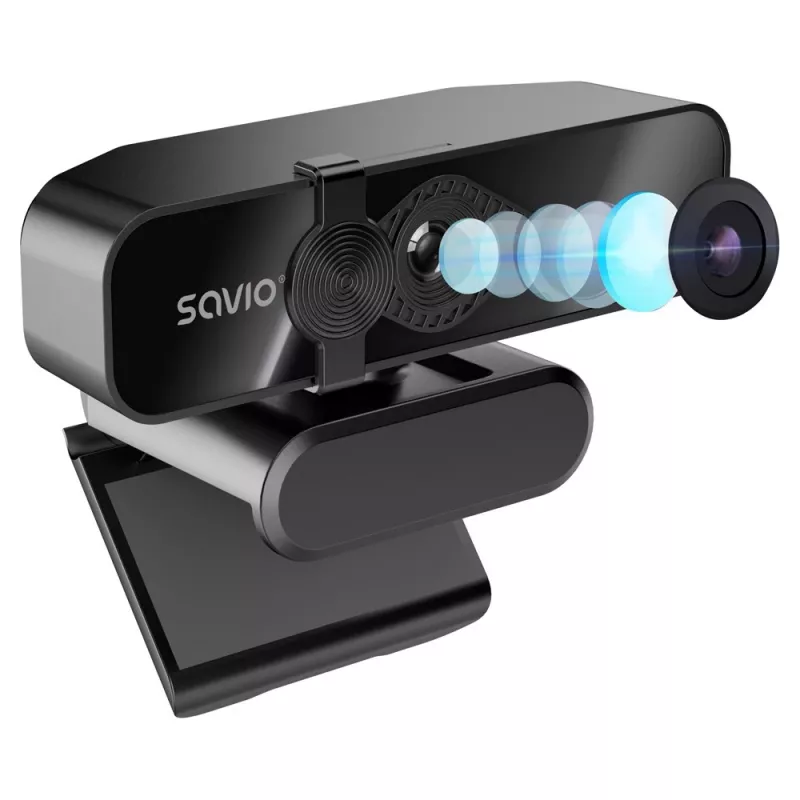 Savio CAK-06 webcam 3840 x 2160 pixel USB zwart