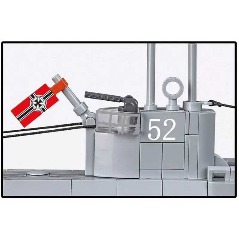 Bouwset Cobi U-boot U-52 – modelbouwset met 474 onderdelen