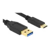 Kabel DeLOCK SuperSpeed USB (USB 3.2 Gen 2) Type-A naar Type-C 2 m