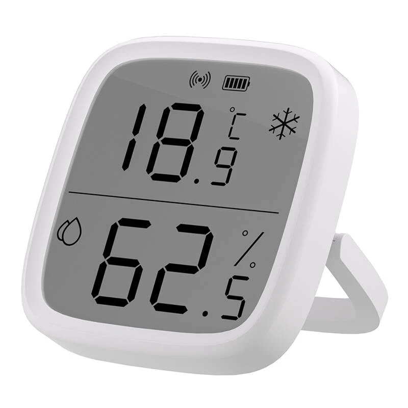 Sonoff ZigBee binnen-temperatuur- & vochtigheidssensor SNZB-02D draadloos batterij CR2450