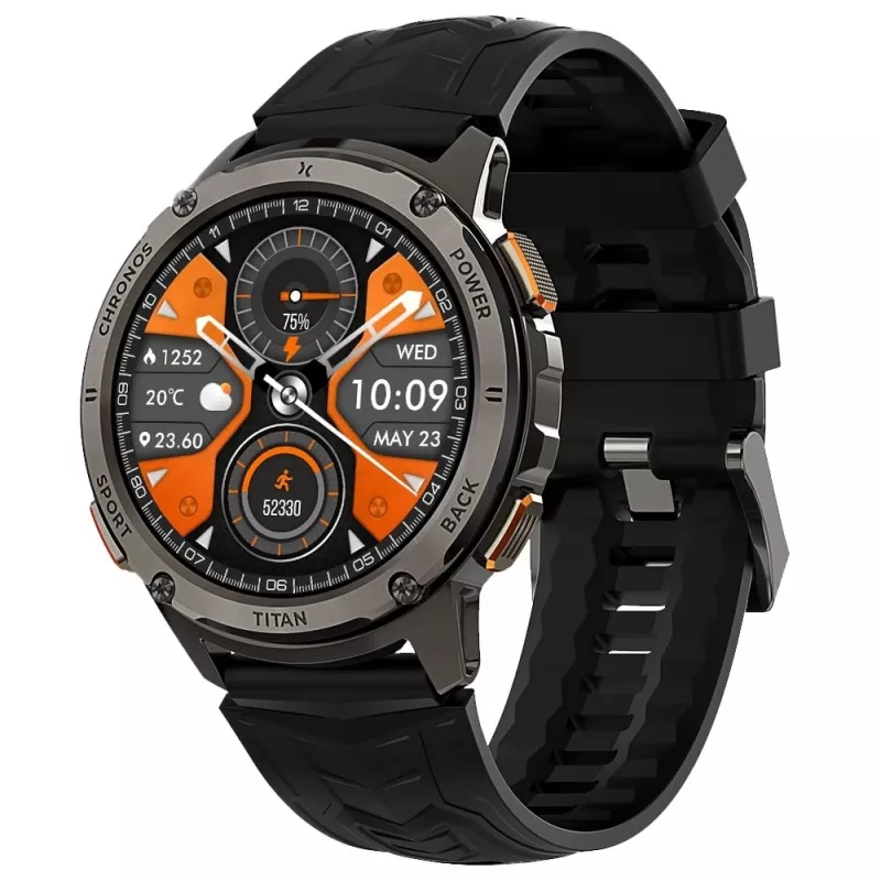 Smartwatch FW110 Titan Chronos zwart