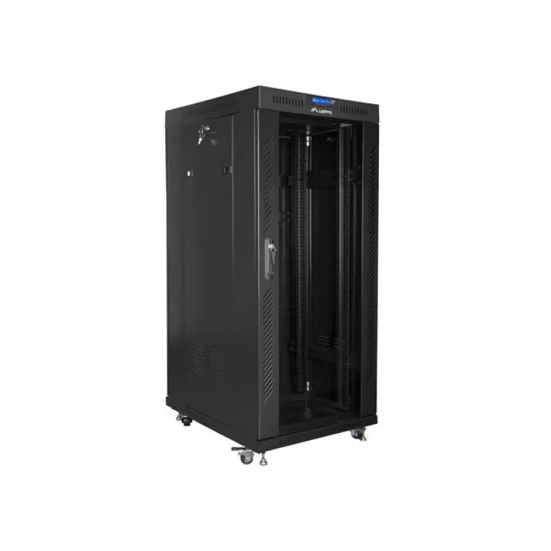 Vrijstaand rack Lanberg FF01-8822-12BL 22U Zwart 800 kg