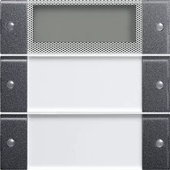 GIRA 214228 elektroschakelaar antraciet - wit (214228)