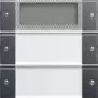 GIRA 214228 elektroschakelaar antraciet - wit (214228)