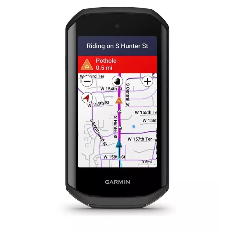 GPS-fietscomputer GARMIN Edge 1050, 3,5-inch display, zwart