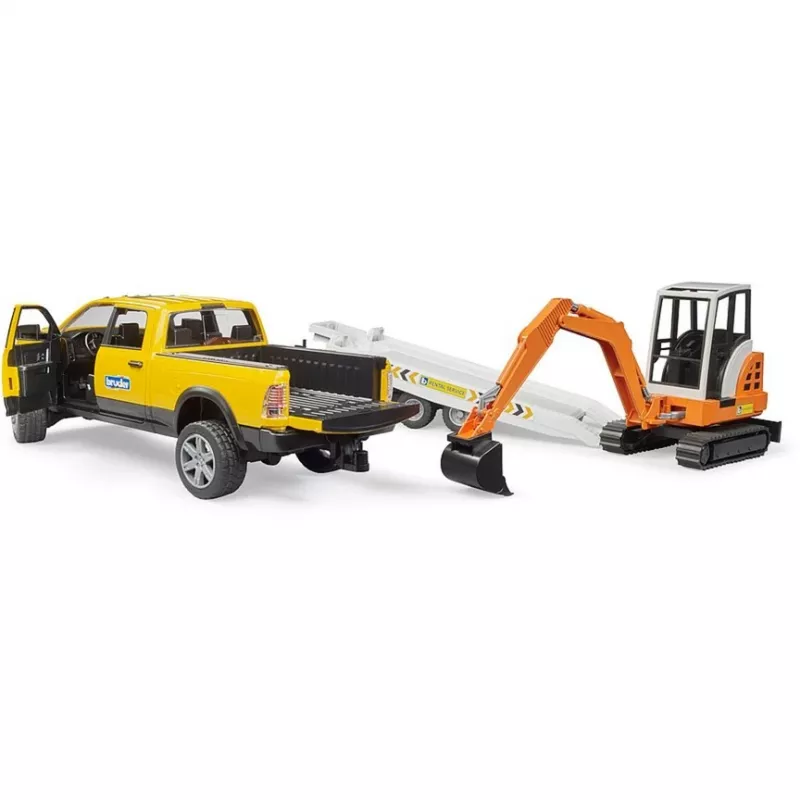 Car Dodge RAM 2500 Service met aanhanger
