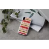 Beschermhoes iKins voor iPhone XR — short cake-design, wit