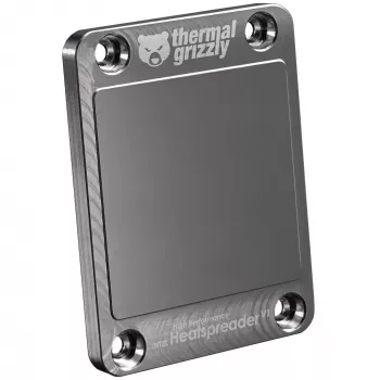 Thermal Grizzly warmteverdeler Intel High Performance Heatspreader V1 – metalen warmte-interface voor CPU-koeling