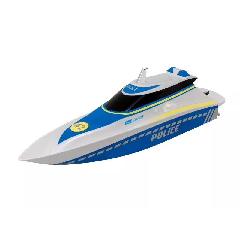 Revell Control Waterpolice RC beginners motorboot 100% RtR 350 mm (24138)