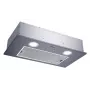 Inbouwafzuigkap CANDY CBG625/1X, 520 mm breedte, 207 m³/h, koolfilter, draaiknop, zilver