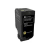 Lexmark 74C2SY0 - toner geel - voor CS720de, CS720dte, CS725de, CS725dte, CX725de, CX725dhe, CX725dthe