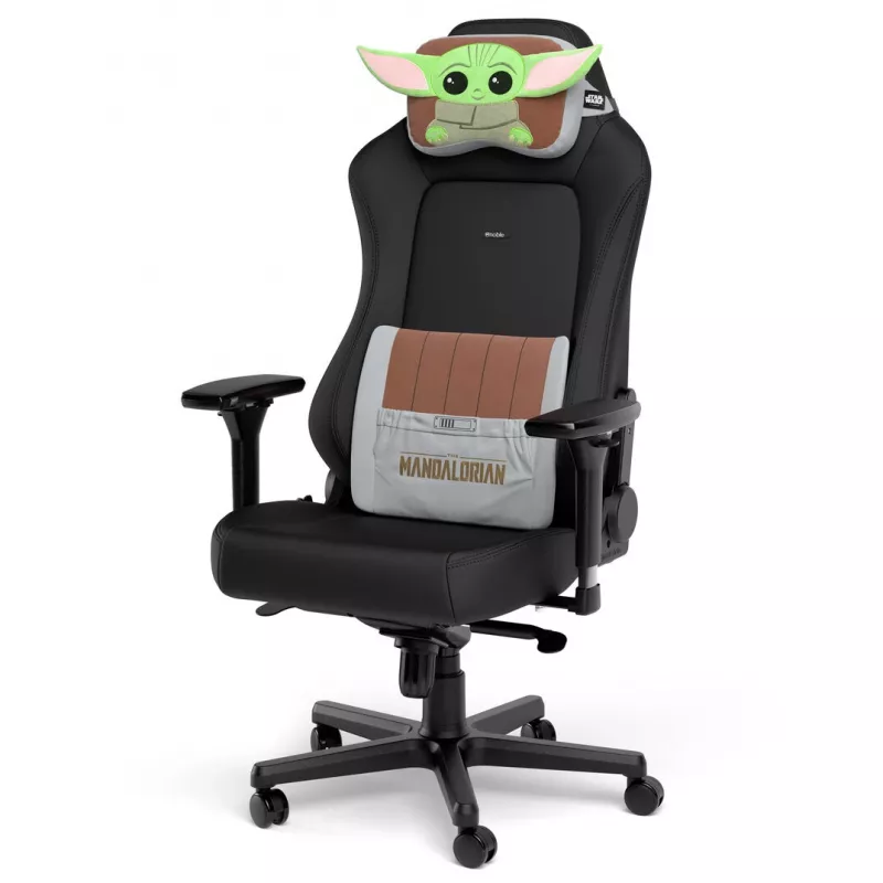 noblechairs memory foam cushion set Grogu Edition – zit- en lendensteun