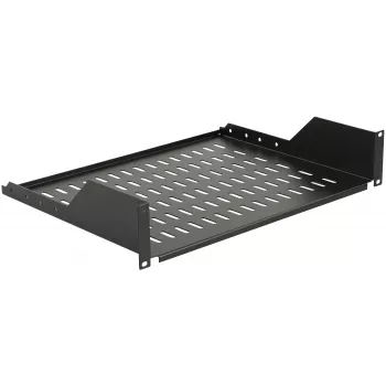 Racklegbord LOGON RAS210BL zwart 30 kg draagvermogen 19 inch