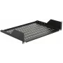 Racklegbord LOGON RAS210BL zwart 30 kg draagvermogen 19 inch