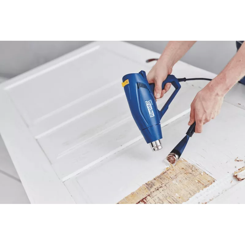 Rapid 5001341 heteluchtblazer heteluchtpistool 450 l/min 550 °C 1800 W blauw