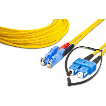 Lightwin Hoogwaardige Duplex LWL-patchkabel - SM - LSH - SC (LDP-09 LSH-SC 5.0)