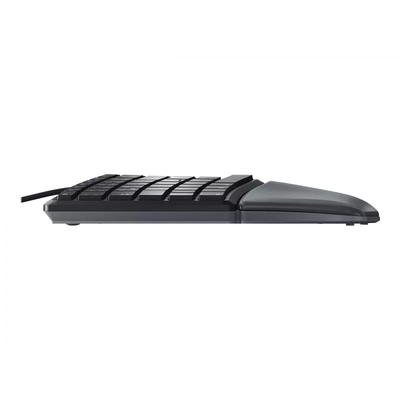 CHERRY KC 4500 ERGO toetsenbord universeel USB QWERTY Nordisch zwart