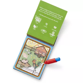 Water Wow Farm GML kleurboek — spinmaster herbruikbaar reis-waterkleurboek