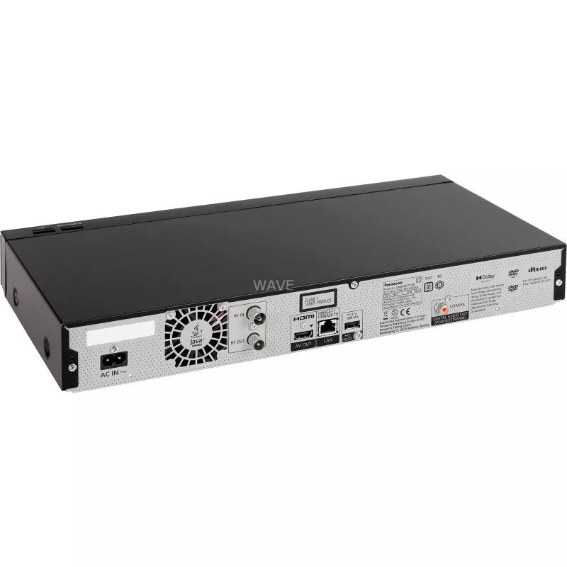 Panasonic DMR-BST760 - 3D Blu-ray-recorder met tv-tuner en HDD - upscaling - Ethernet, Wi-Fi (DMR-BST760AG)