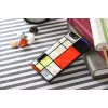 iKins hoesje voor Apple iPhone 8/7 Mondrian zwart