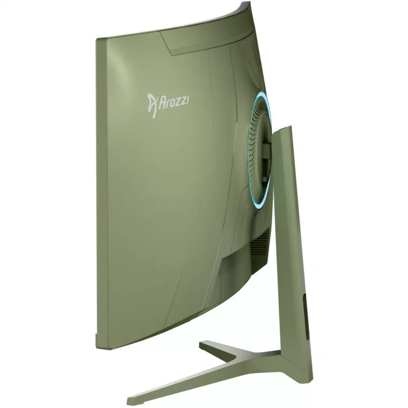 Gebogen computermonitor Arozzi Nova 34 inch (86,4 cm) 3440×1440 AZ-NO-34T2K165-FST groen