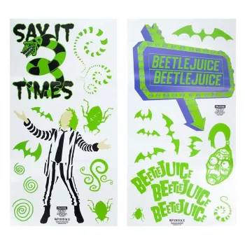 Muursticker Paladone Beetlejuice design PP13439BJ – decoratieve muurstickerset