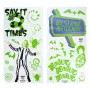 Muursticker Paladone Beetlejuice design PP13439BJ – decoratieve muurstickerset