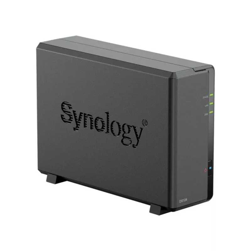 Synology DiskStation DS124 NAS/opslagserver desktop Ethernet LAN zwart RTD1619B