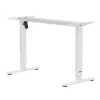 Elektrisch in hoogte verstelbaar bureau ergo office ER-400 W — max. hoogte 1160 mm, max. belasting 80 kg