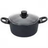 Kookpan BALLARINI 75002-920-0 rond zwart aluminium 20 cm