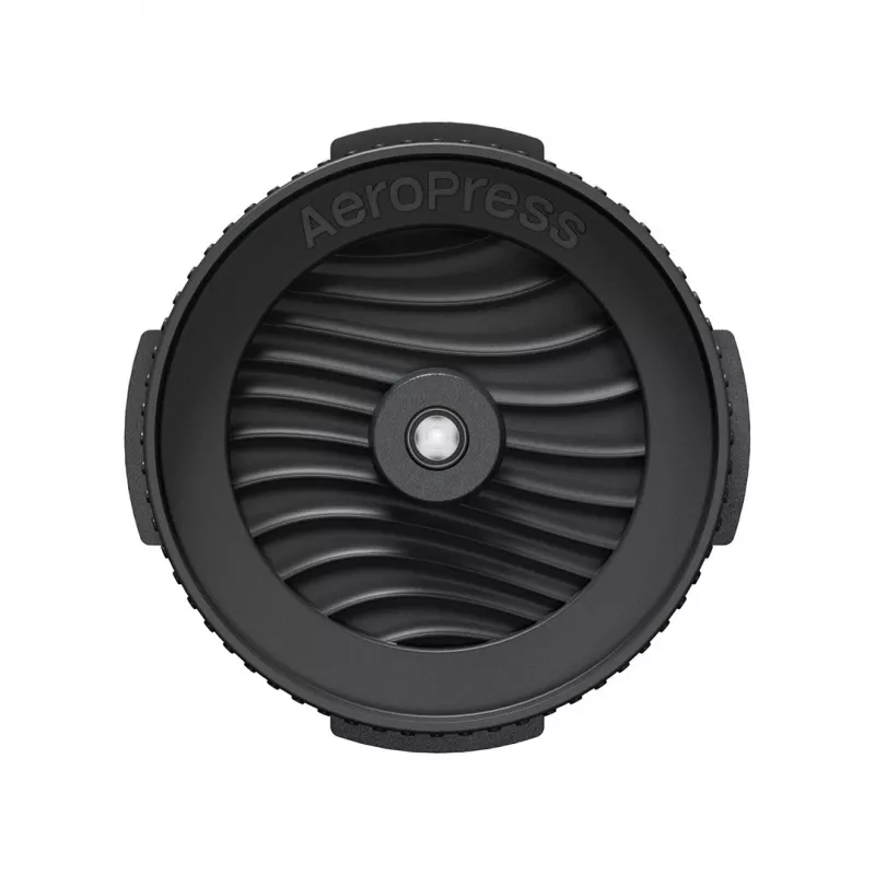 AeroPress Flow Control Filter Cap afdekking voor koffiezetapparaat zwart