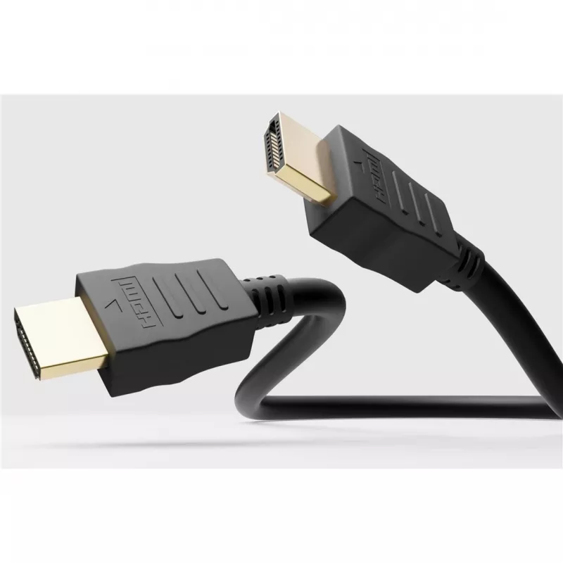 Goobay 41084 HDMI-kabel 2 m HDMI Type A (standaard) 2 x HDMI Type A (standaard) zwart (41084)