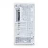 Midi-Tower-PC-behuizing Lian Li LANCOOL 207 — wit, transparant paneel, ondersteunt ATX/MicroATX/MiniITX, geen voeding
