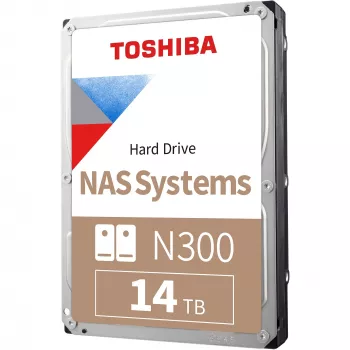 HDD Toshiba N300 14 TB 3,5 inch Serial ATA III 7200 RPM