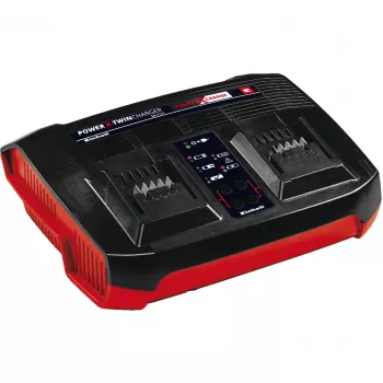 Einhell Power-X-Twincharger 3 A acculader voor binnen zwart - rood (4512069)